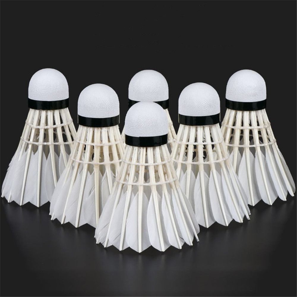 Badminton House - 3/6/12개입 신형 화이트 배드민턴 셔틀콕 전문가용