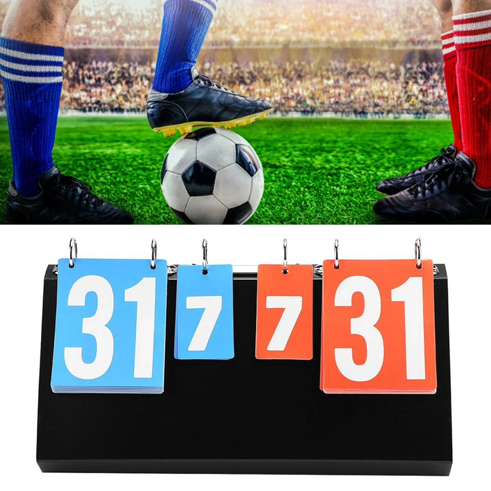 탁구 농구 배드민턴을 위한 4 자리 스포츠 경쟁 점수  - Badminton Scoreboard 리뷰 및 가격