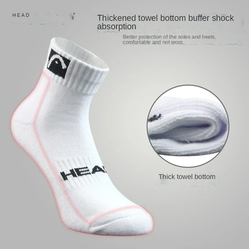 3 쌍 헤드 양말 스포츠 미드 양말 남성 여성 배드민턴 - Ankle Support Badminton 리뷰 및 가격