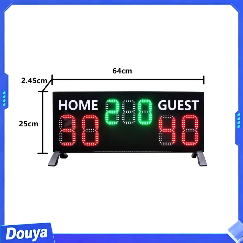 YIZHI 고품질 전자식 데스크탑 7자리 LED 디스플 - Badminton Scoreboard 리뷰 및 가격