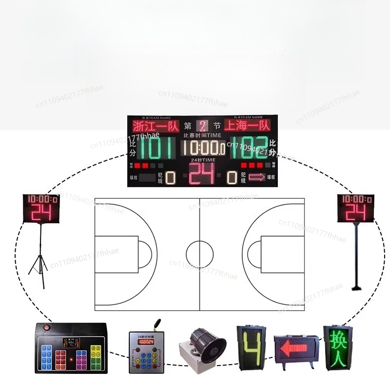 농구 경기 전자 점수판 24초 타이머 배드민턴 축구 휴 - Badminton Scoreboard 리뷰 및 가격
